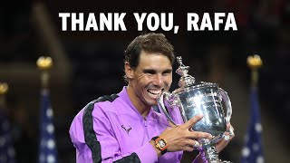 Rafael Nadal Retirement Tribute  US Open [upl. by Salter]