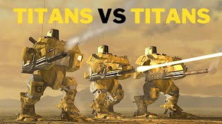 Tiberian Sun Skirmish  TITANS VS TITANS [upl. by Doykos]