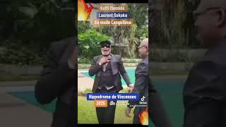 Koffi Olomide et Laurent sokoko en mode longilima [upl. by Tenom799]