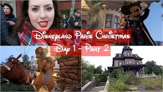 Disneyland Paris Vlogs January 2016  Day 1 Part 2 [upl. by Aicinod6]