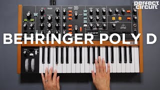 Behringer Poly D Sounds  Four Oscillator Unison and Paraphonic Analog Synthesizer [upl. by Elka]