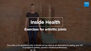 Arthritic joint exercises  Inside Health  Bupa Health [upl. by Aik865]