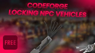 FREE Best Script for Locking NPC Vehicles  Lockpicking with Police Alert  FiveM Script ESXQB [upl. by Konstanze]