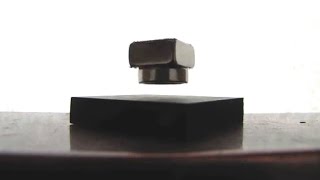 Levitating Magnets with Pyrolytic Graphite  Magnet Tricks [upl. by Suoirad]