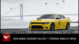 2016 Dodge Charger Hellcat  HELLGATO LOCKED IN  Ferrada Wheels F8FR6 [upl. by Llebanna]