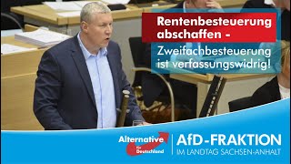 Alexander Raue Rentenbesteuerung abschaffen  Zweifachbesteuerung ist verfassungswidrig [upl. by Oba]