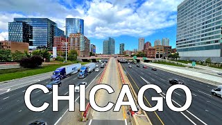 Driving in Chicago Illinois USA  4K [upl. by Ennoved]