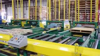 PRS High Speed Pallet Sort Stack System [upl. by Esserac]