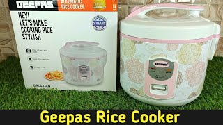 Best Rice Cooker  Geepas Rice Cooker  automatic rice cooker [upl. by Elocal]