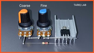 Adjustable Power Supply With Coarse and Fine [upl. by Leahciam]