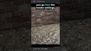 Automatic Displacement Update Cinema 4D Redshift shorts [upl. by Nahtiek]