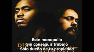 Damian Marley amp Nas  Despair CDQ Subtitulada traducida [upl. by Seuqirdor]