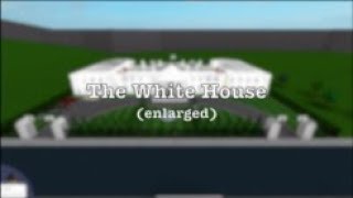 White House Mega Mansion  Welcome to Bloxburg [upl. by Okimuy]