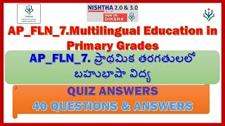 AP FLN 7 MODULE QUIZ ANSWERS [upl. by Aisinoid922]