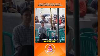 WAPRES GIBRAN DAN ISTRI MENUNGGU ANTRIAN UNTUK MENCOBLOS videoviral shortvideo fyp [upl. by Nama]