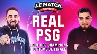 🔴 Real Madrid  PSG  Ligue des champions  Le Match en direct Football [upl. by Milda527]