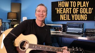 How to play Heart Of Gold by Neil Young [upl. by Enilraep]