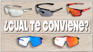 COMPARATIVA GAFAS CICLISMO  FOTOCROMÁTICAS POLARIZADAS AHUMADAS INBIKE [upl. by Anewor520]