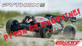 Team Corally Python XP 6S Unboxing Best bang for your buck rc [upl. by Arela]