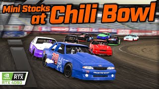 Dirt Mini Stock  Chili Bowl  iRacing Gameplay [upl. by Yehudi148]