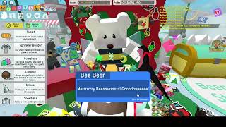 FINISHING BEE BEARS 20TH QUEST FOR DOODLE CUB Bee Swarm Simulator [upl. by Esekram602]