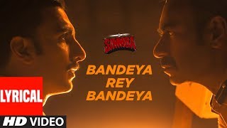 Bandeya Rey Bandeya Lyrical  SIMMBA  Ranveer Singh Sara Ali Khan  Arijit Singh  Asees Kaur [upl. by Zingale]