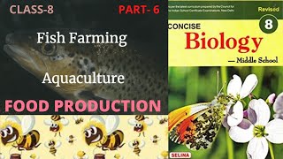 Part  6  Food production  class8  Apiculture  Sericulture  ICSE [upl. by Claudina]