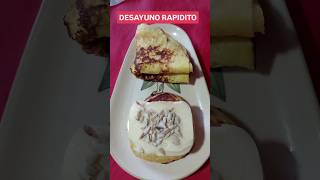 OTRO DESAYUNO RAPIDÍSIMO Y SANO [upl. by Eisej]