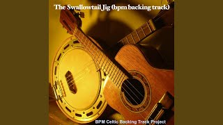 The Swallowtail Jig Backing Track 190 bpm [upl. by Hahsia]