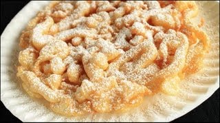 How to Make Funnel Cakes [upl. by Ellehcear]