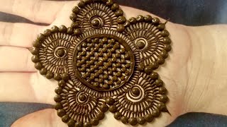 Easy mehndicone designsmahdi ka design mehandi laga domehandi ka designmehndi design 2023 [upl. by Aitram]