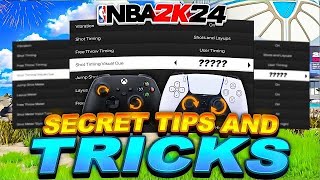 BEST SETTINGS TIPS and TRICKS on NBA 2K24 NEW SHOT TIMING CUE BREAKDOWN [upl. by Ekul545]