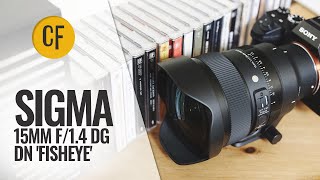 Sigma 15mm f14 DG DN Fisheye Art lens review [upl. by Belford]