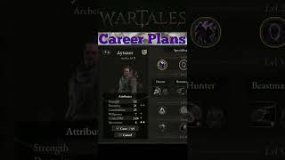 Career Plans In Wartales [upl. by Akeim]