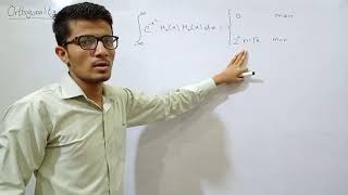 Orthogonality of hermite polynomialshowing hermite Polynomials are orthogonalnormality condition [upl. by Labotsirhc]