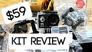 Cheap GoPro Hero Alternative  HUGE Unboxing Test and Review  Aldi Maginon AC777 Review [upl. by Donalt]