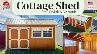 Derksens Cottage Shed  Stylish amp Versatile [upl. by Enairb]