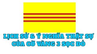 Cờ vàng 3 sọc đỏ có lịch sử và ý nghĩa thế nào  tìm hiểu về cờ vàng 3 sọc đỏ [upl. by Yrahk444]