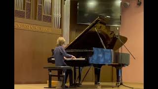 Makar Sorokin 10 yo Bach French Suite No3 in B minor BWV814 [upl. by Uoliram]