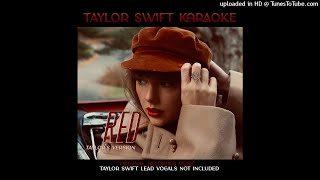 Taylor Swift  All Too Well 10 Minute Version TV Official Instrumental With Backing Vocals [upl. by Benioff753]