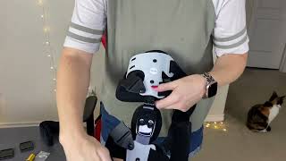 Review of the Orthomen Medial Unloader Knee Brace from Amazon Live [upl. by Lemor207]