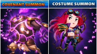 Empires amp Puzzles  Covenant  Costume Summons  Featuring SCATH amp TOON DOMITIA  💜👾💜👾 [upl. by Purse]