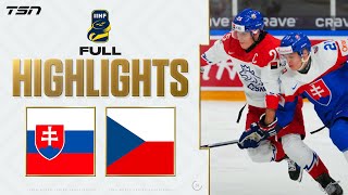 Slovakia vs Czechia FULL HIGHLIGHTS  2024 World Junior Championship [upl. by Walther]