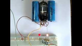 Vacuum Tube  Valve  Triode AstableAVI [upl. by Candida]