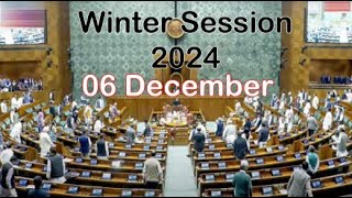 Lok Sabha Winter Session live on 6th Dec [upl. by Lagasse]