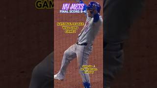 Mets vs Brewers 10124 MLB Highlights  NL Wild Card Game 1 mlb highlights [upl. by Schug730]