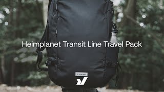 Sleek Travel Bag From Heimplanet  The Transit Line Travel Pack amp Heimplanet Carry Essentials [upl. by Aseram227]