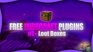 🎉 Free amp Easy DropBoxLootBox Plugin for Your Minecraft Server 120  DevsMarket [upl. by Weathers]