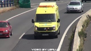 Palma de Mallorca Ambulancia Clinica Rotger [upl. by Maxima520]