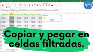 Copiar Datos Filtrados en Excel [upl. by Eintrok]